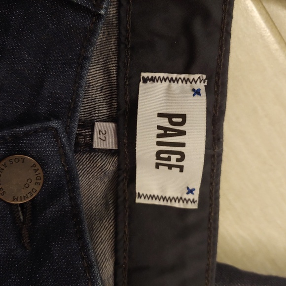 Paige skyline straight jeans - Picture 6 of 8